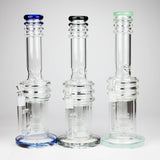 16" 7 mm Stemless Honeycomb Glass Bong
