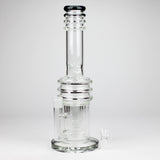 16" 7 mm Stemless Honeycomb Glass Bong
