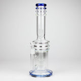 16" 7 mm Stemless Honeycomb Glass Bong