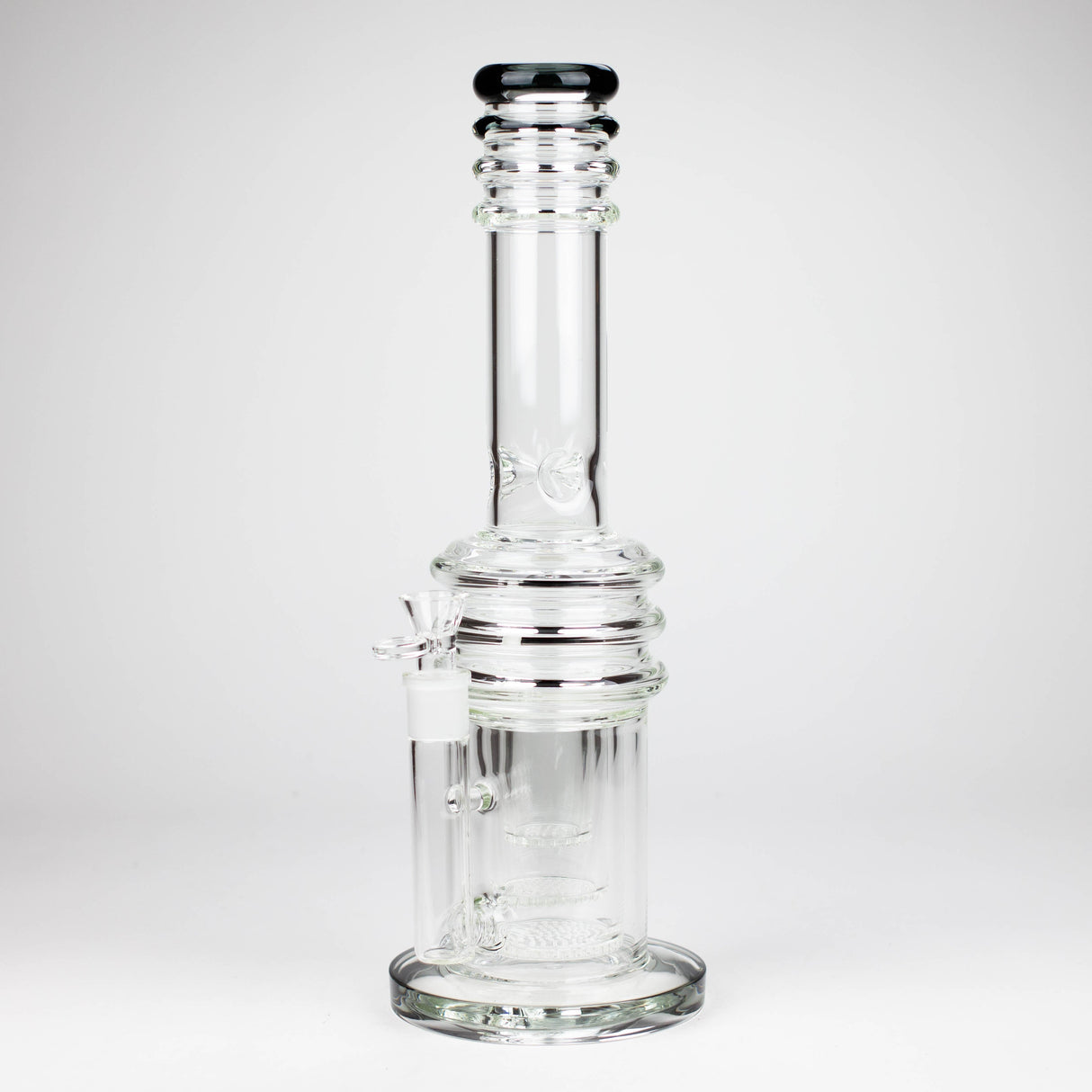 16" 7 mm Stemless Honeycomb Glass Bong