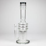 16" 7 mm Stemless Honeycomb Glass Bong