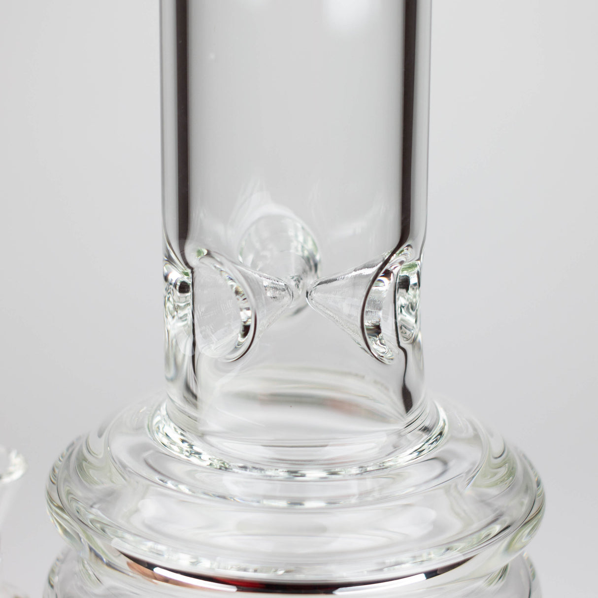 16" 7 mm Stemless Honeycomb Glass Bong