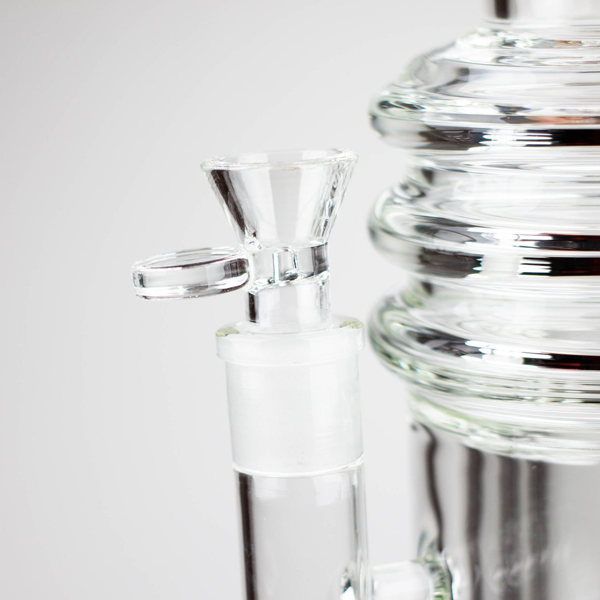 16" 7 mm Stemless Honeycomb Glass Bong