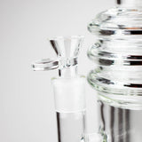 16" 7 mm Stemless Honeycomb Glass Bong