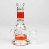 Fortune 6" Built-In Percolator Mini Bong