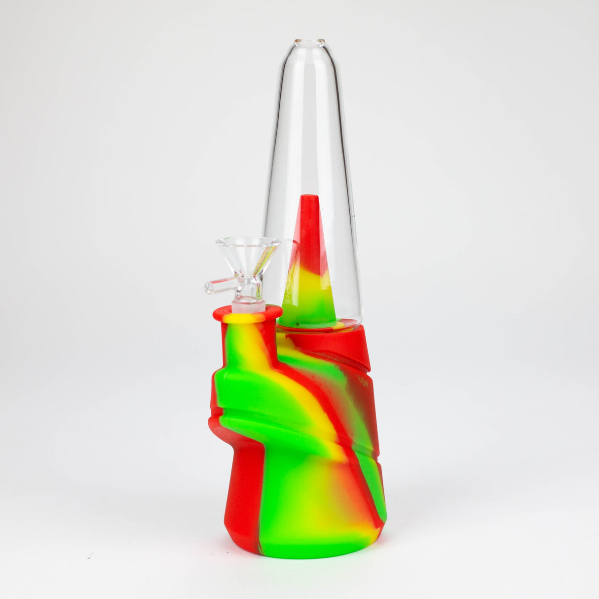 8.5" Cone Shape Silicone Water Bong