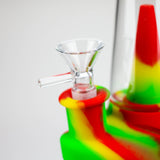 8.5" Cone Shape Silicone Water Bong