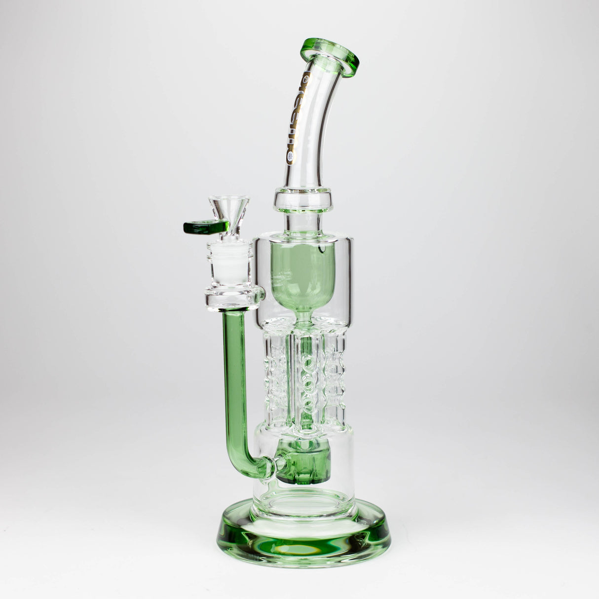 Preemo 12" Drum to Swiss Pillar Incycler Bong