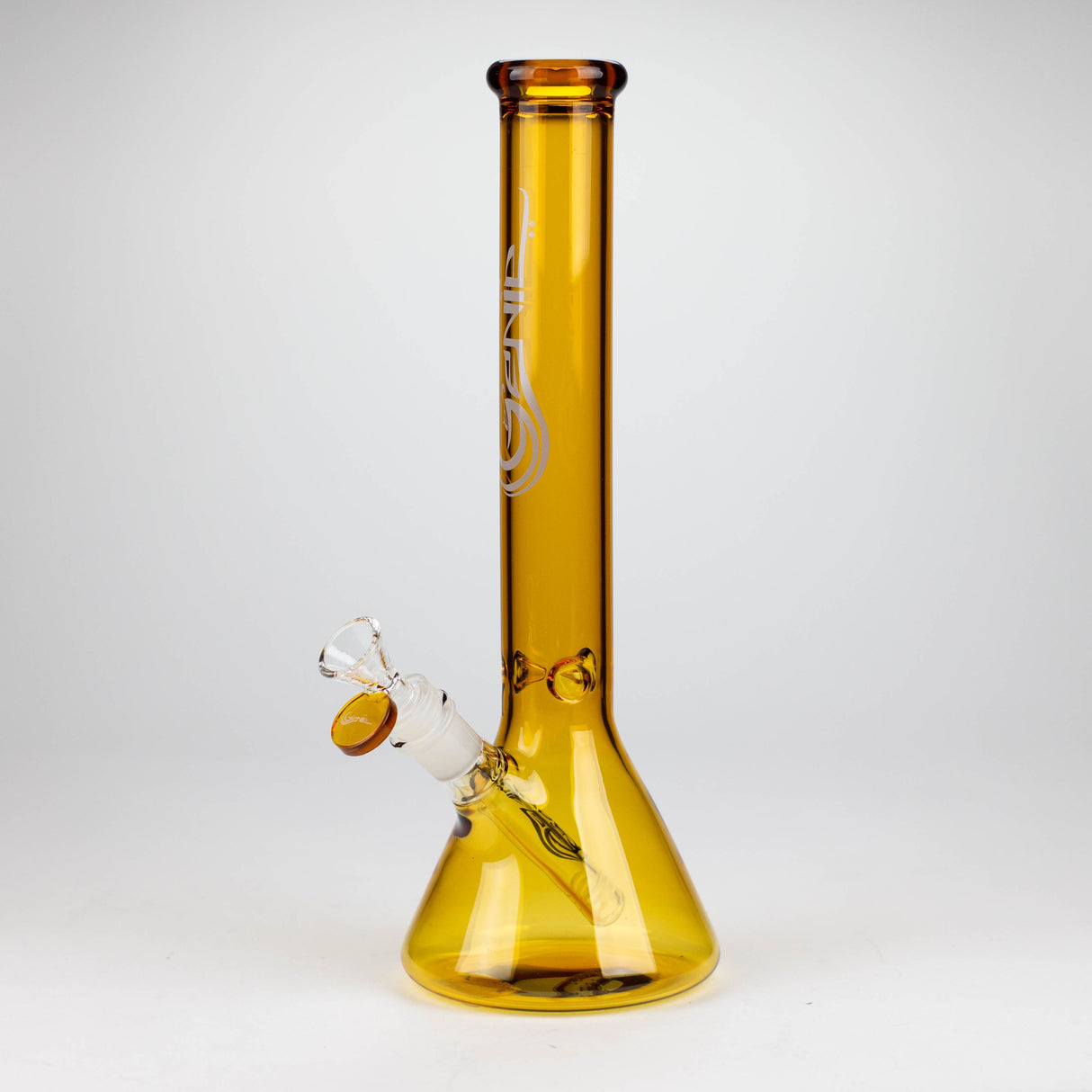 Genie 12" Colour Tube Beaker Bong with Ice Catcher