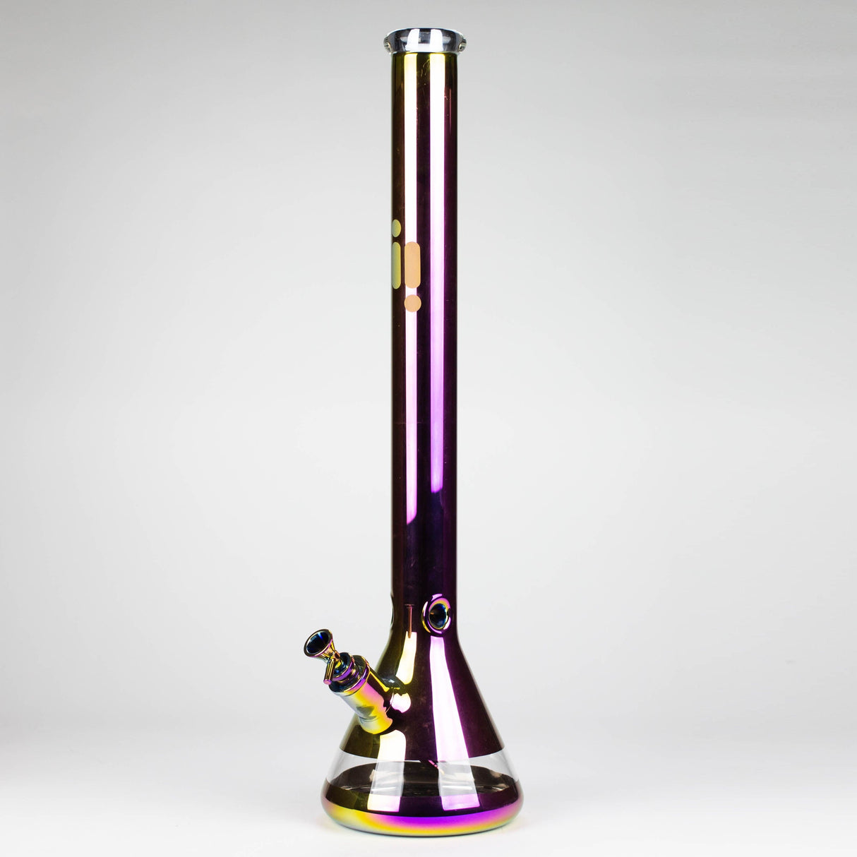 ONE Glass Bong Infyniti 24" Metallic Leaf 7 mm Glass Bong with Ice Catcher Infyniti 24" Metallic Leaf Glass Bong | Canada