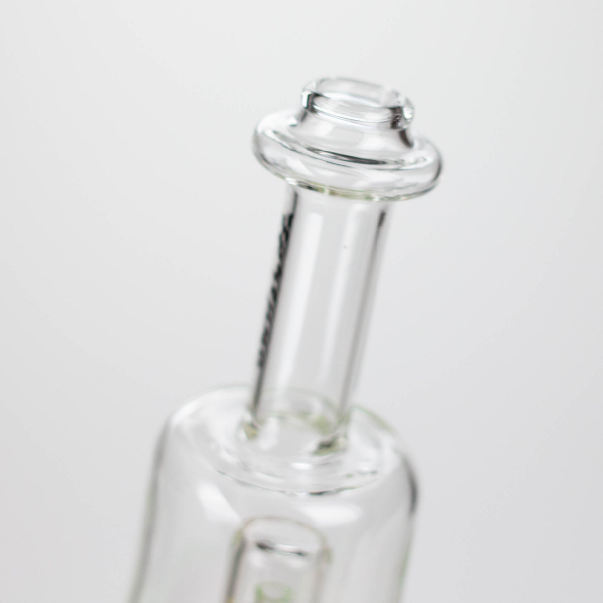 Fortune 6.5" Angled Silicone Mini Bong with Glass Perc