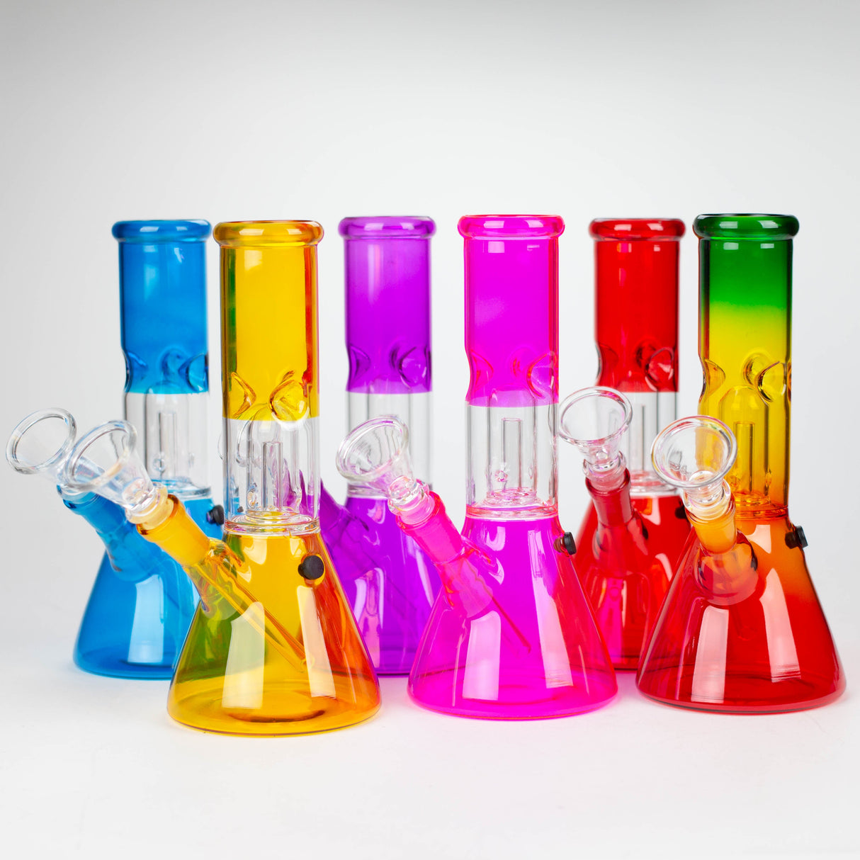 8" Single Dome Percolator Beaker Bong