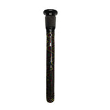 6" Assorted Colour Glass Downstem with 6 Slits