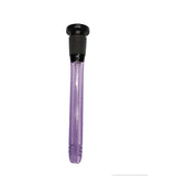 6" Assorted Colour Glass Downstem with 6 Slits