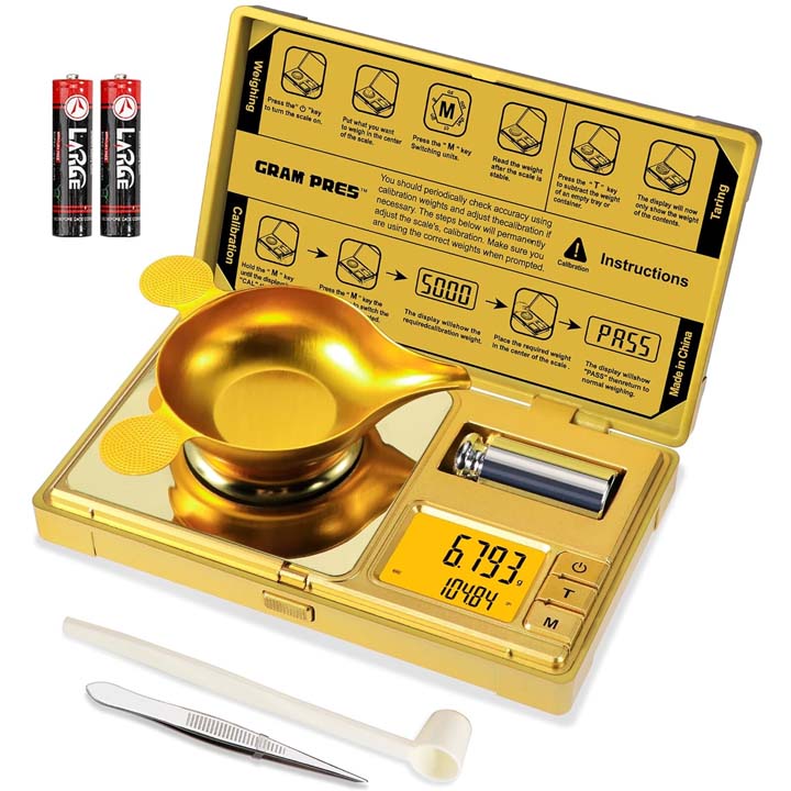 Fuzion | GD-50 Pocket Scale 50g*0.001 With 20g Weight