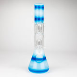 12" Double Dome Percolator glass bong-Assorted designs on