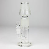 8" Glow-in-the-Dark Lamp Showerhead Glass Bong