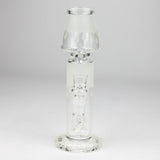 8" Glow-in-the-Dark Lamp Showerhead Glass Bong