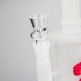 8" Glow-in-the-Dark Mushroom Inline Glass Bong