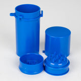 Plastic stash and grinder [C39] - Color Assorted