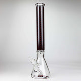 20" Luxury Pattern LV-style 9mm Glass Beaker Bong