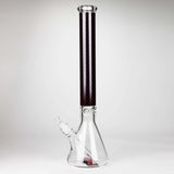 20" Luxury Pattern LV-style 9mm Glass Beaker Bong