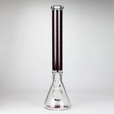 20" Luxury Pattern LV-style 9mm Glass Beaker Bong