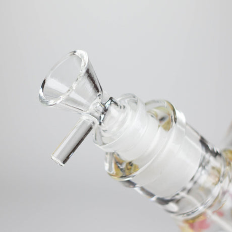 NIBO Distribution Glass Bong 14" Yellow Family Cartoon 9 mm glass bongs [PIP789] 14" Yellow Family Cartoon 9 mm glass bongs [PIP789]