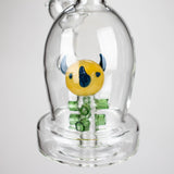 12" Fancy Stemless Glass Water Bong