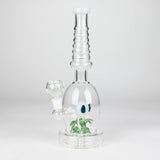 12" Fancy Stemless Glass Water Bong