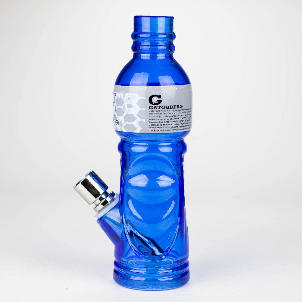 DY Glass Glass Bong 9.5" Sports drink glass bong 9.5" Sports drink glass bong