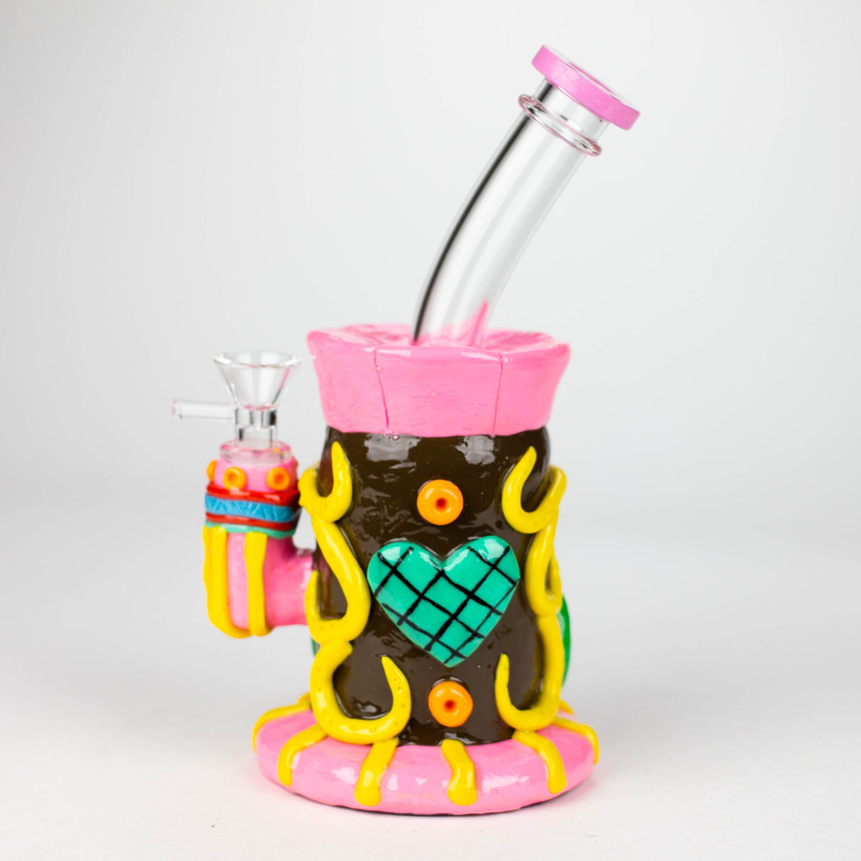9" Resin 3D Face Mask Rig-Assorted color
