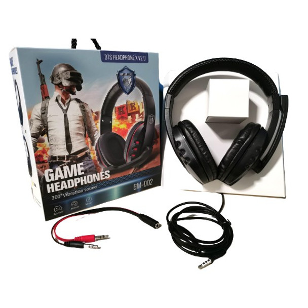 Super Supplys Inc Headphone HEADPHONES PGM-002 HEADSET GAMING WITH MIC HEADPHONES PGM-002 HEADSET GAMING WITH MIC