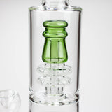 Bongzie Smokes Glass Bong 18" Glass water bong with Percolator and Diffuser 18" Glass water bong with Percolator and Diffuser