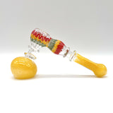 Rasta Bubbler 7" Long - Assorted color
