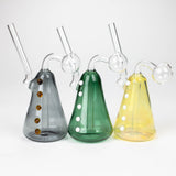NOOPER Assorted Glass Oil Burner with Extended Mouthpiece