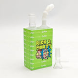 7.5" Straw-Top Juicy Box Glass Bong