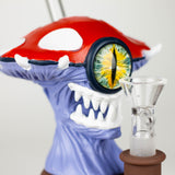 7.2" Mushroom Monster Vinyl Water Pipe