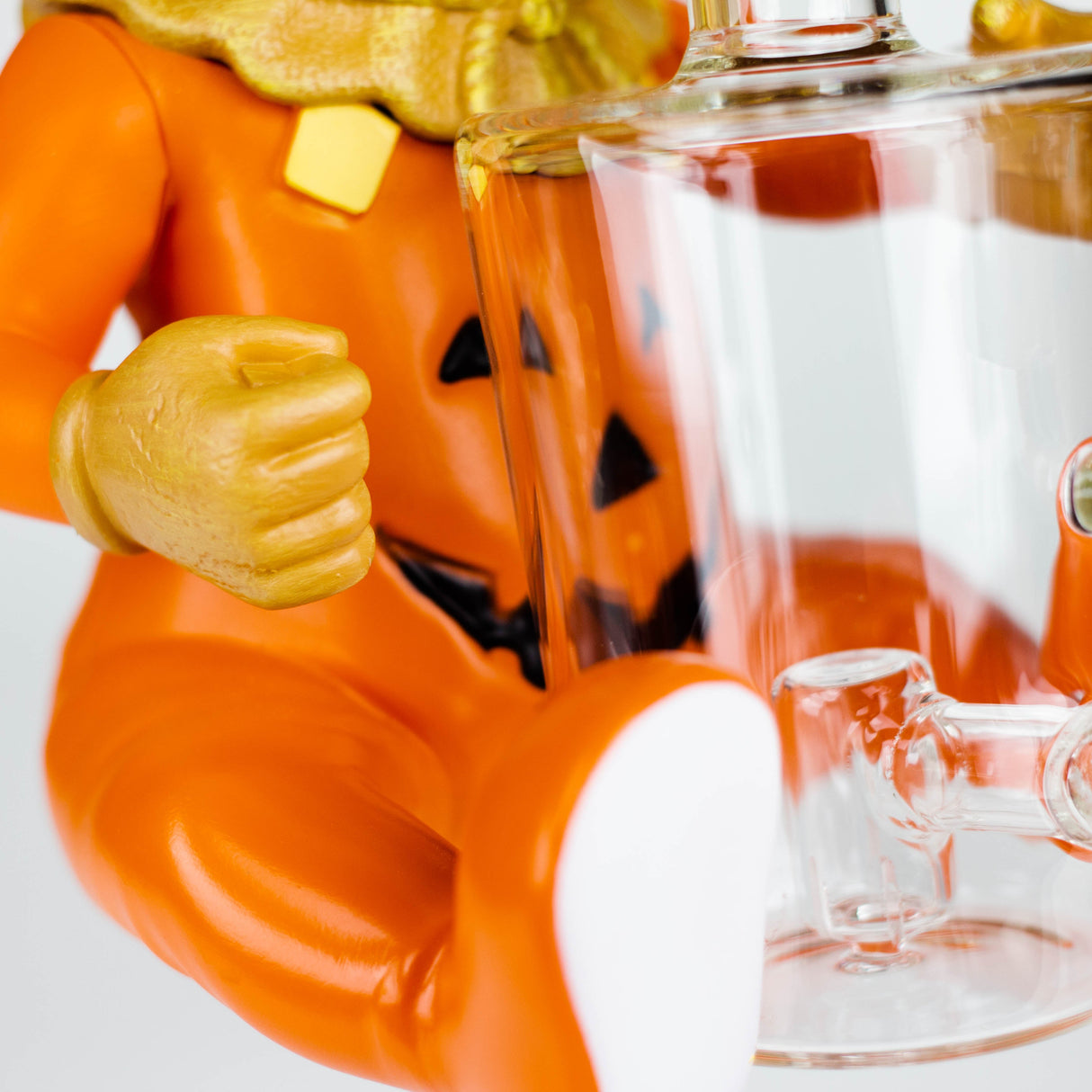 9.8" Pumpkin Ghost Baby Vinyl Water Pipe
