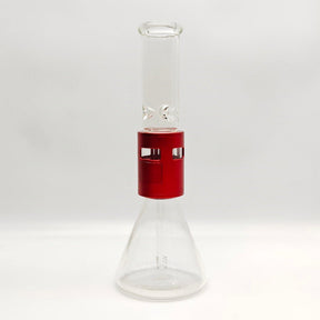 Super Supplys Inc Glass Bong 14" Metal Detachable Glass Bong Assorted Colours 14" Metal Detachable Glass Bong Assorted Colours