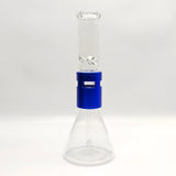 14" Metal Detachable Glass Bong Assorted Colours