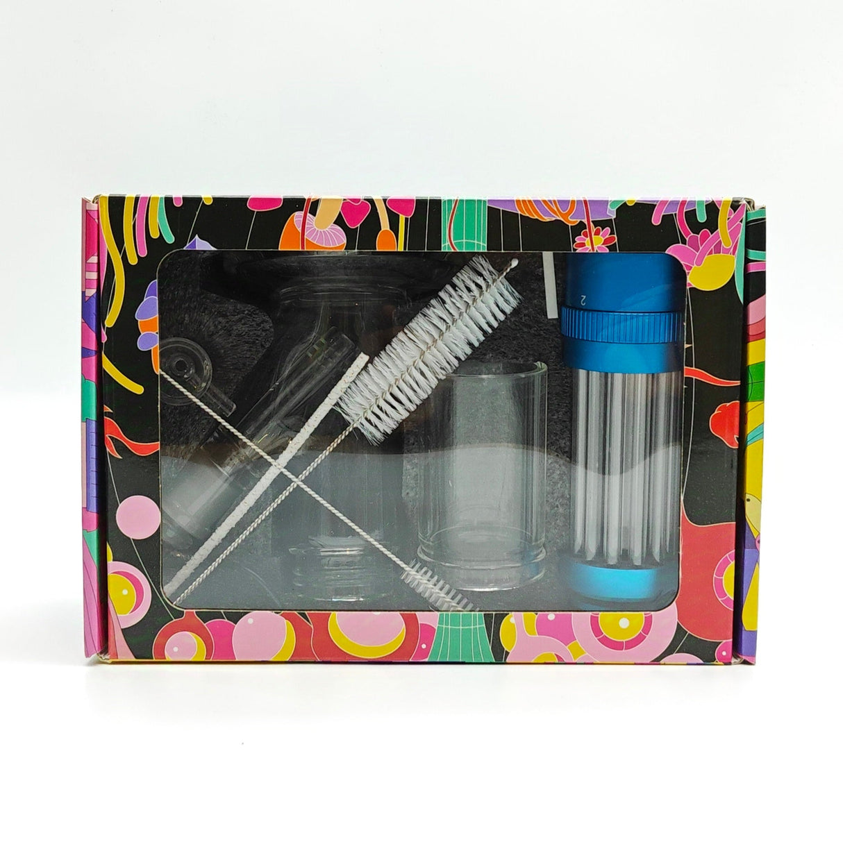 13.5" Detachable Airflow Straight Shooter Bong with 12 Tubes