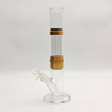 13.5" Detachable Airflow Straight Shooter Bong with 12 Tubes