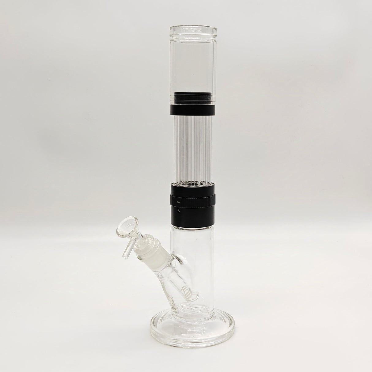 13.5" Detachable Airflow Straight Shooter Bong with 12 Tubes