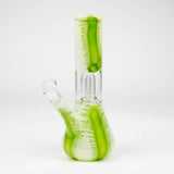 8" Assorted Single Dome Perc Beaker Bong