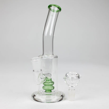 Bongzie Smokes Glass Bong 7.5" Bent Neck Stemless Glass Bong with Water Diffuser 7.5" Bent Neck Stemless Glass Bong | Canada