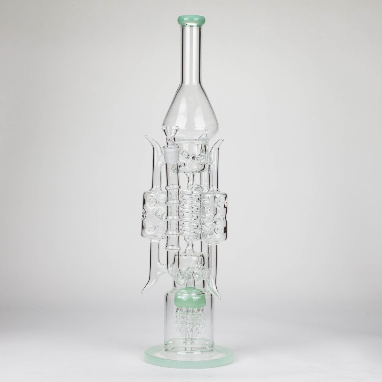20" Coil Glass Recycler Bong