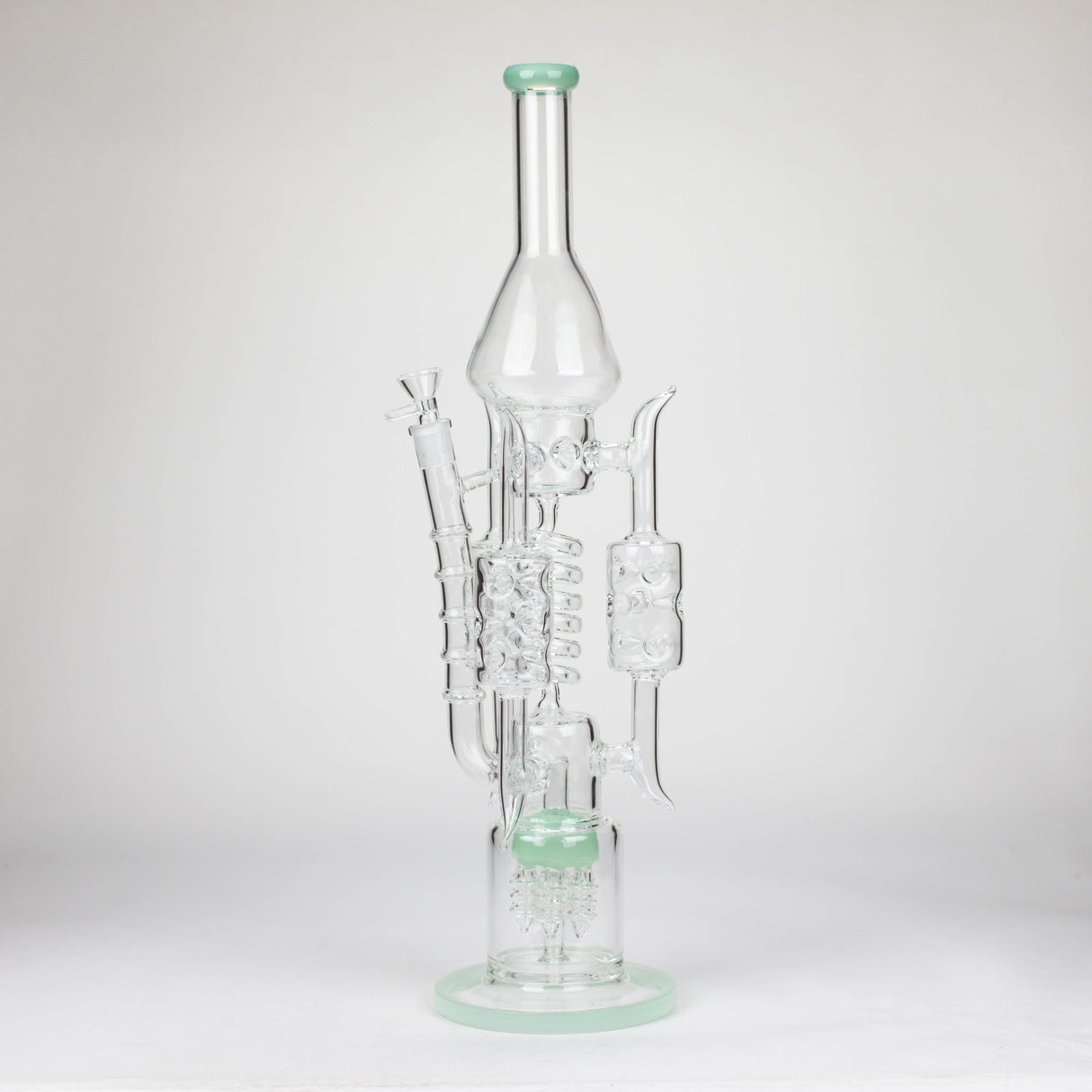 20" Coil Glass Recycler Bong