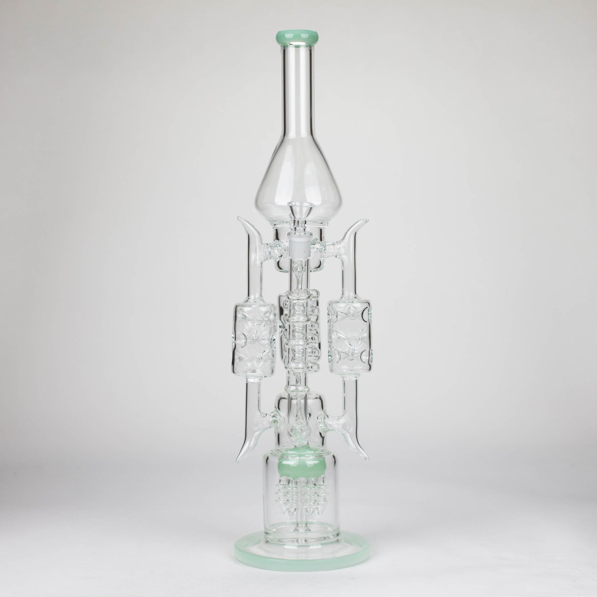 20" Coil Glass Recycler Bong