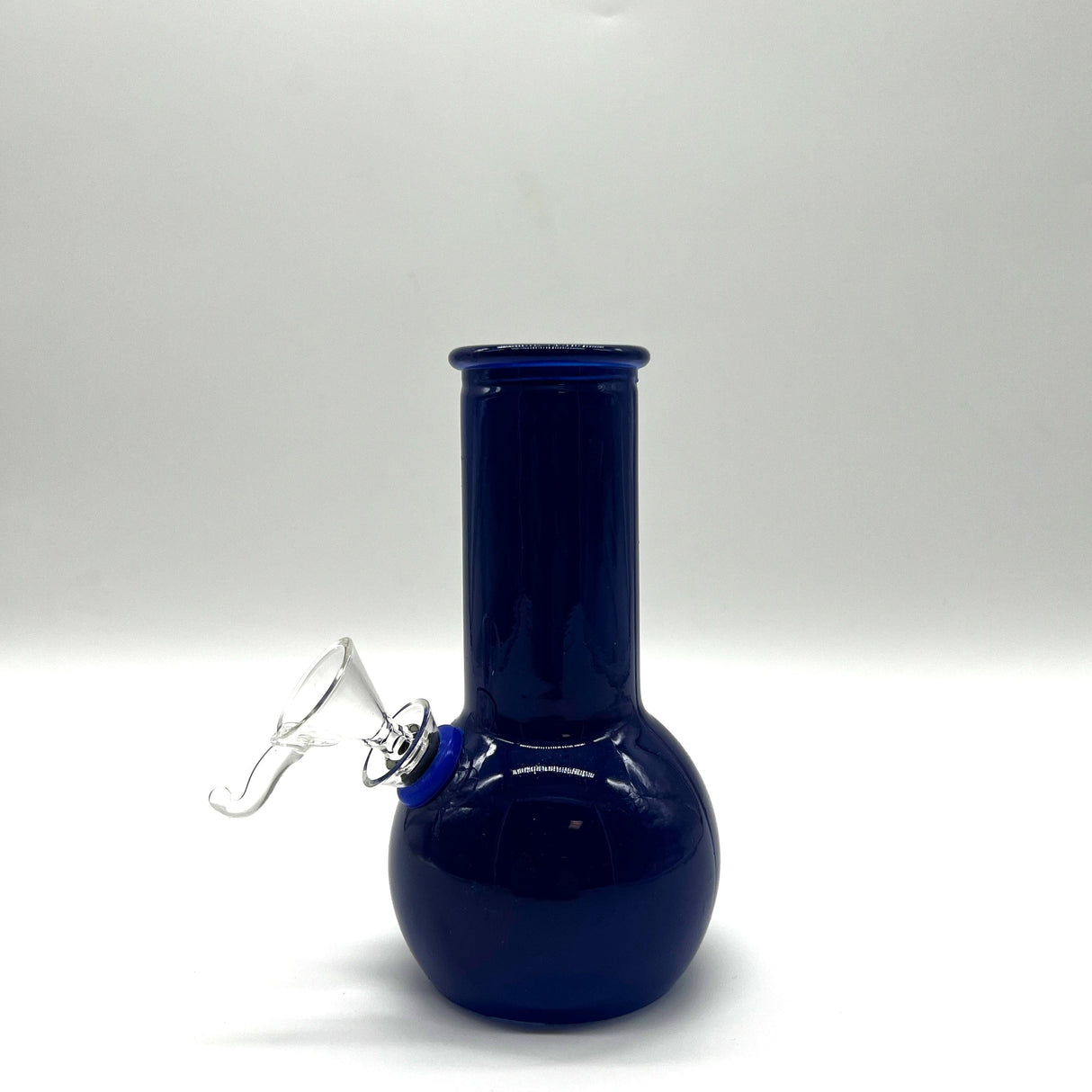 NIBO Distribution Glass Bong Soft Glass 6 " Assorted Colors and design Soft Glass 6 " Assorted Colors and design